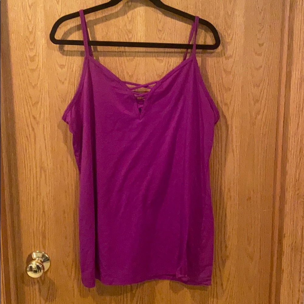 Deep V Tank Top